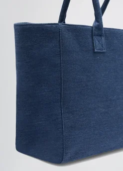 Liu Jo Fourre-tout grand format en denim|Femme Sac Shopper|Mode Plage