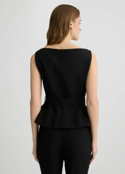 Liu Jo Gilet croisé avec ceinture|Femme Vestes|Tailleurs