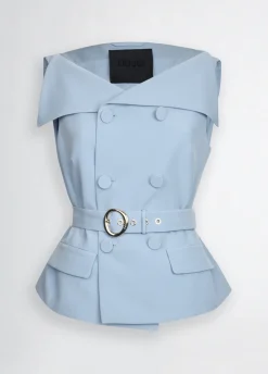 Liu Jo Gilet croisé avec ceinture|Femme Vestes|Tailleurs