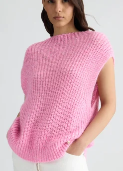 Liu Jo Gilet en mohair avec sequins|Femme Mailles