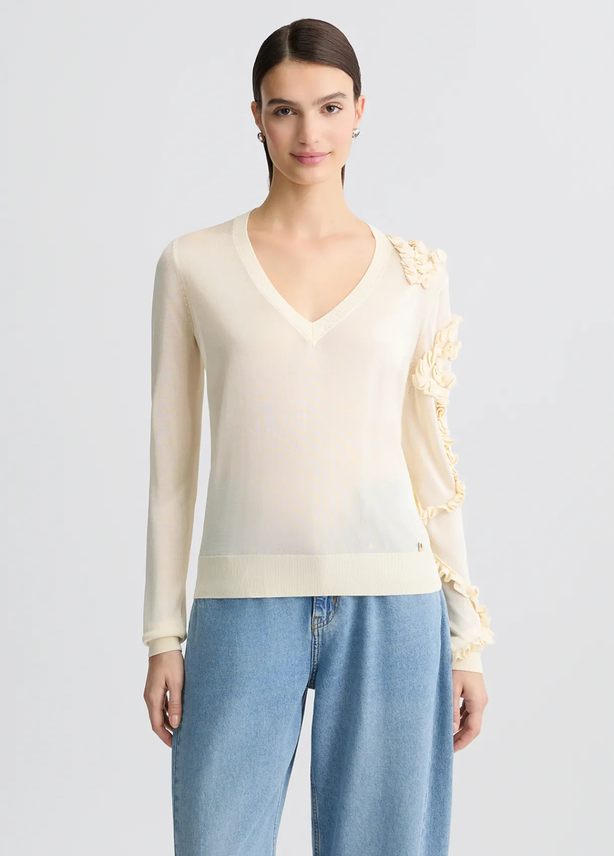 Liu Jo Haut avec volants|Femme Mailles