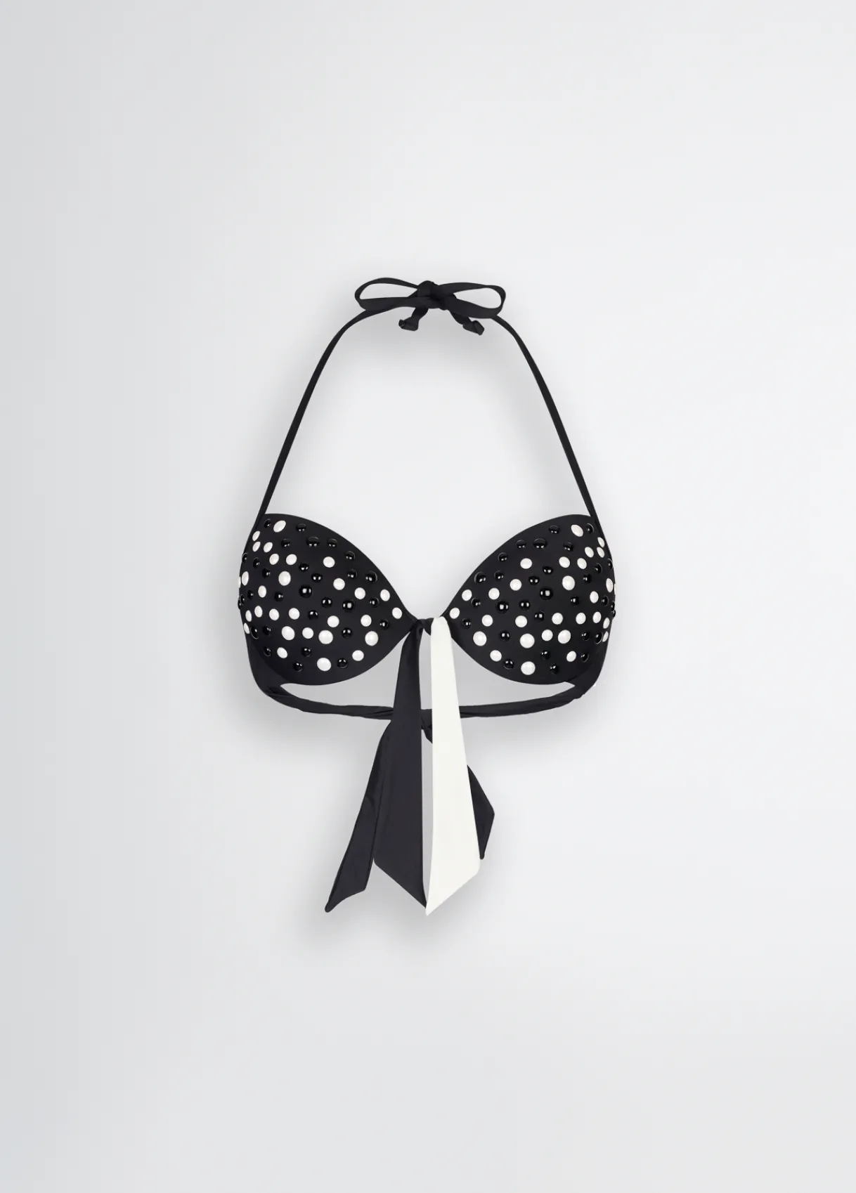 Liu Jo Haut push-up pour la plage avec perles|Femme Mode Plage