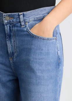 Liu Jo Jean à jambe large en coton|Femme Jeans Droit