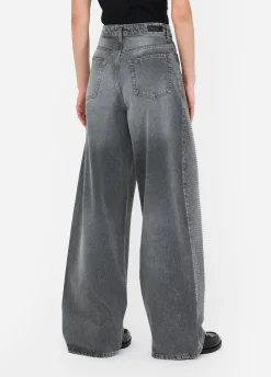 Liu Jo Jean baggy avec clous|Femme Jeans Droit