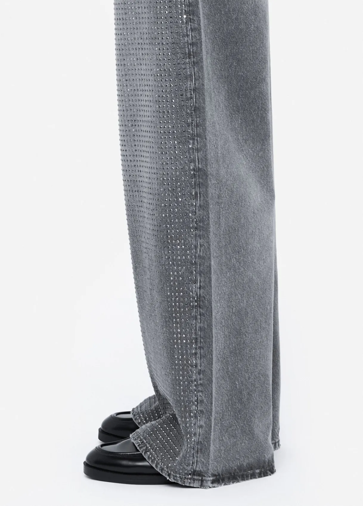Liu Jo Jean baggy avec clous|Femme Jeans Droit