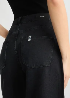 Liu Jo Jean baggy avec strass|Femme Jeans Droit