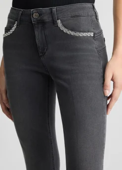 Liu Jo Jean bootcut avec strass|Femme Jeans Skinny