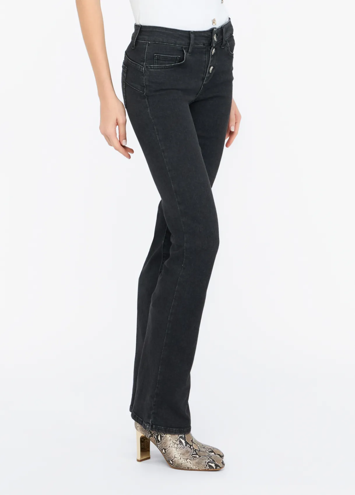 Liu Jo Jean bootcut bottom-Up|Femme Jeans Skinny