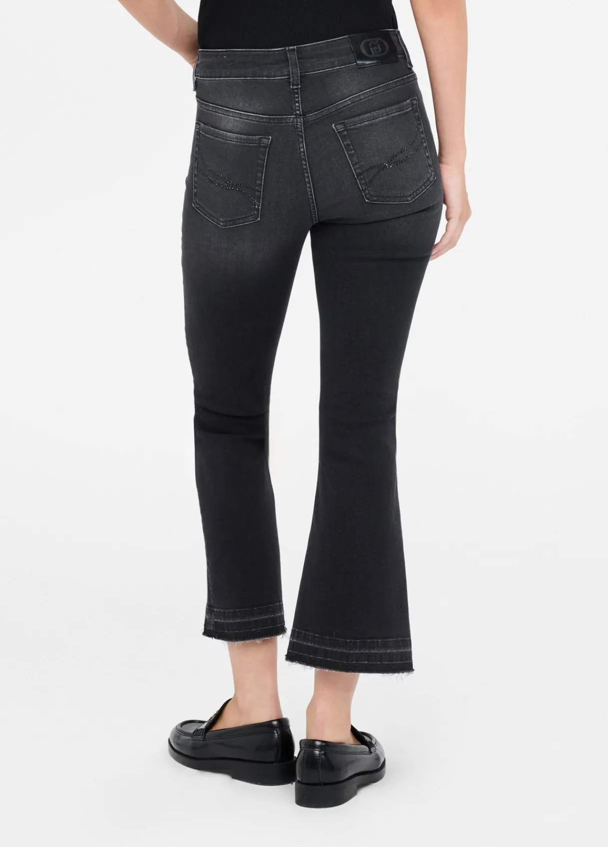 Liu Jo Jean bootcut cropped Better|Femme Jeans Patte D'Eph