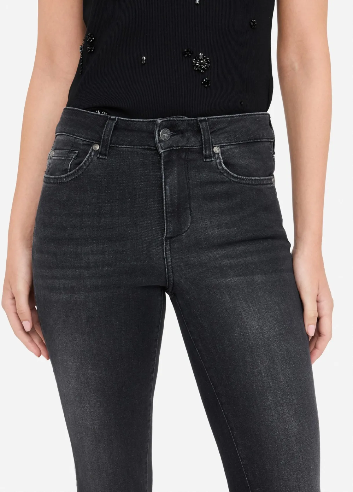 Liu Jo Jean bootcut cropped Better|Femme Jeans Patte D'Eph
