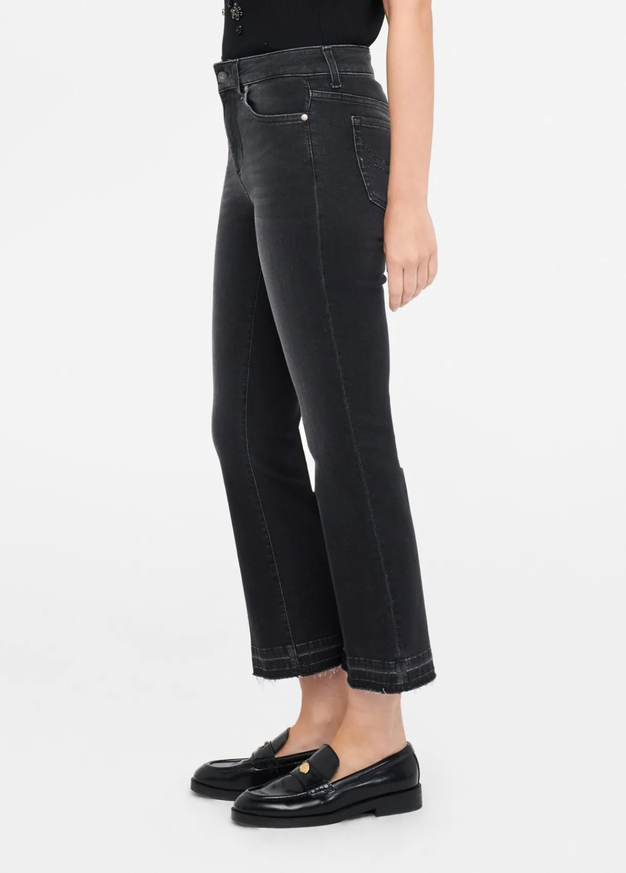 Liu Jo Jean bootcut cropped Better|Femme Jeans Patte D'Eph