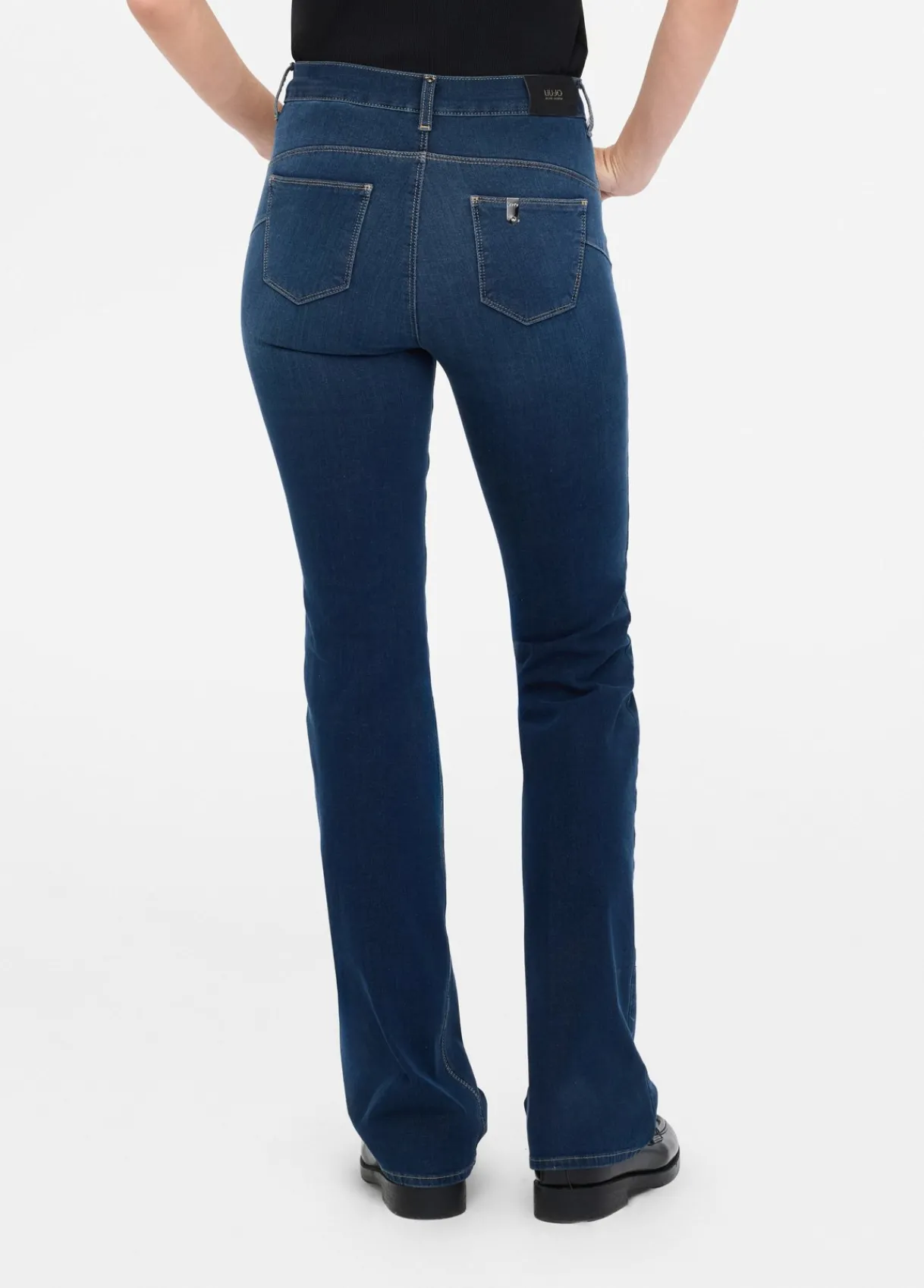 Liu Jo Jean bootcut taille haute|Femme Jeans Bootcut