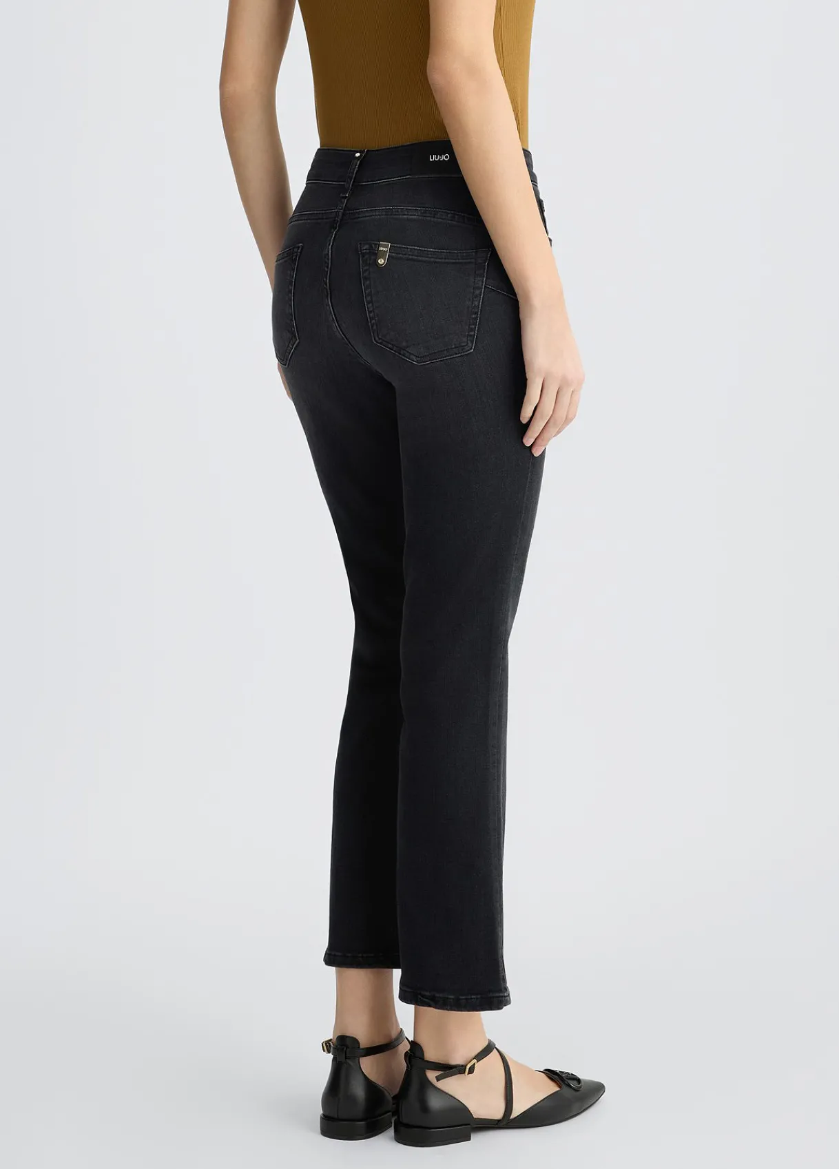 Liu Jo Jean bootcut taille haute|Femme Jeans Skinny