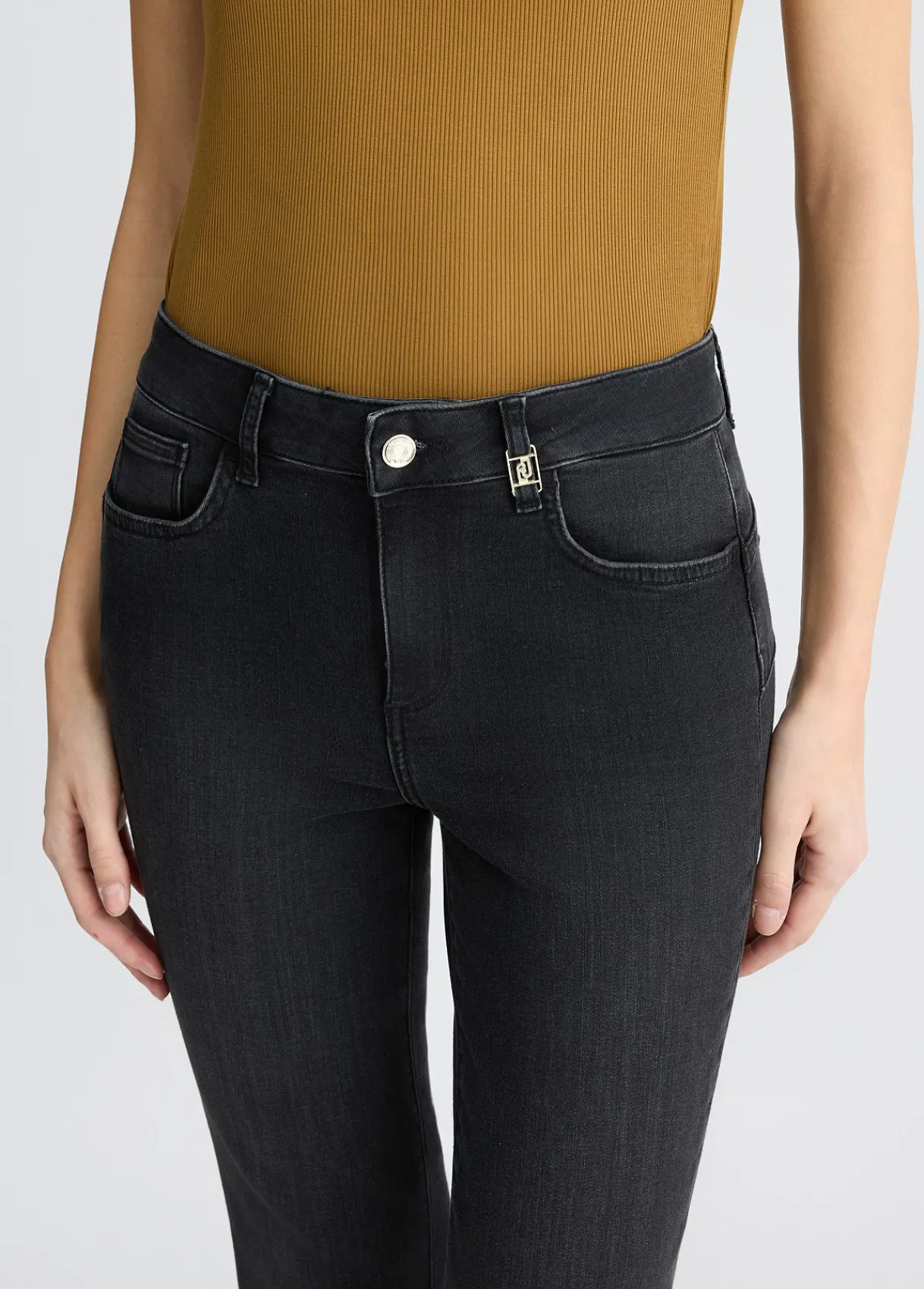 Liu Jo Jean bootcut taille haute|Femme Jeans Skinny