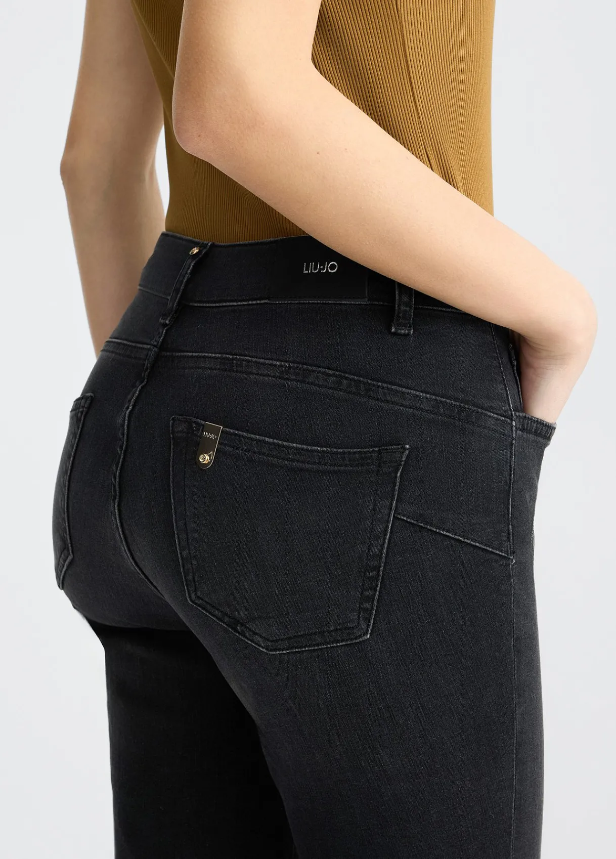 Liu Jo Jean bootcut taille haute|Femme Jeans Skinny