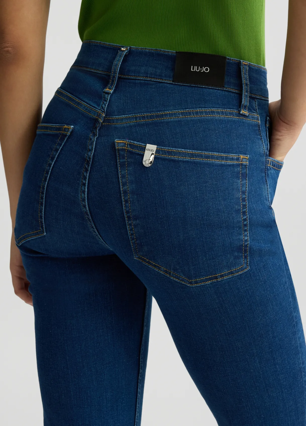Liu Jo Jean bootcut taille haute|Femme Jeans Bootcut