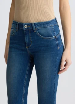 Liu Jo Jean corsaire bottom up|Femme Jeans Slim