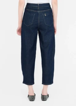 Liu Jo Jean cropped balloon|Femme Jeans Droit