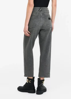 Liu Jo Jean droit à taille haute|Femme Jeans Droit