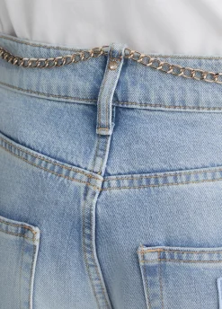 Liu Jo Jean droit à taille haute|Femme Jeans Droit