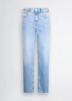 Liu Jo Jean droit à taille haute|Femme Jeans Droit