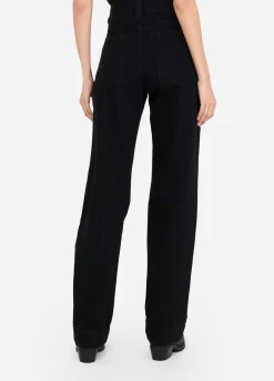Liu Jo Jean droit avec perles de verre|Femme Jeans Droit