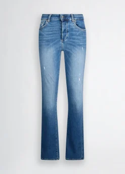 Liu Jo Jean droit taille haute|Femme Jeans Droit