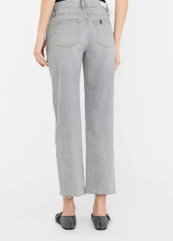 Liu Jo Jean jambe droite avec strass|Femme Jeans Droit