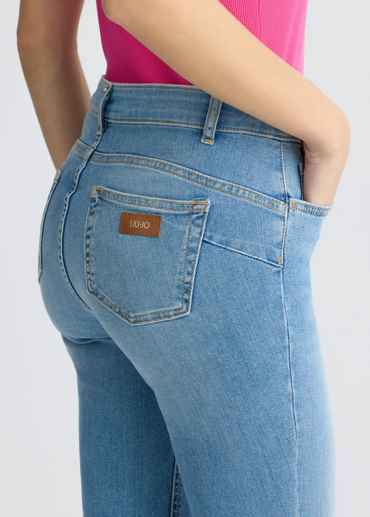 Liu Jo Jean skinny à taille haute|Femme Jeans Skinny