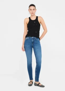 Liu Jo Jean skinny à taille haute|Femme Jeans Skinny