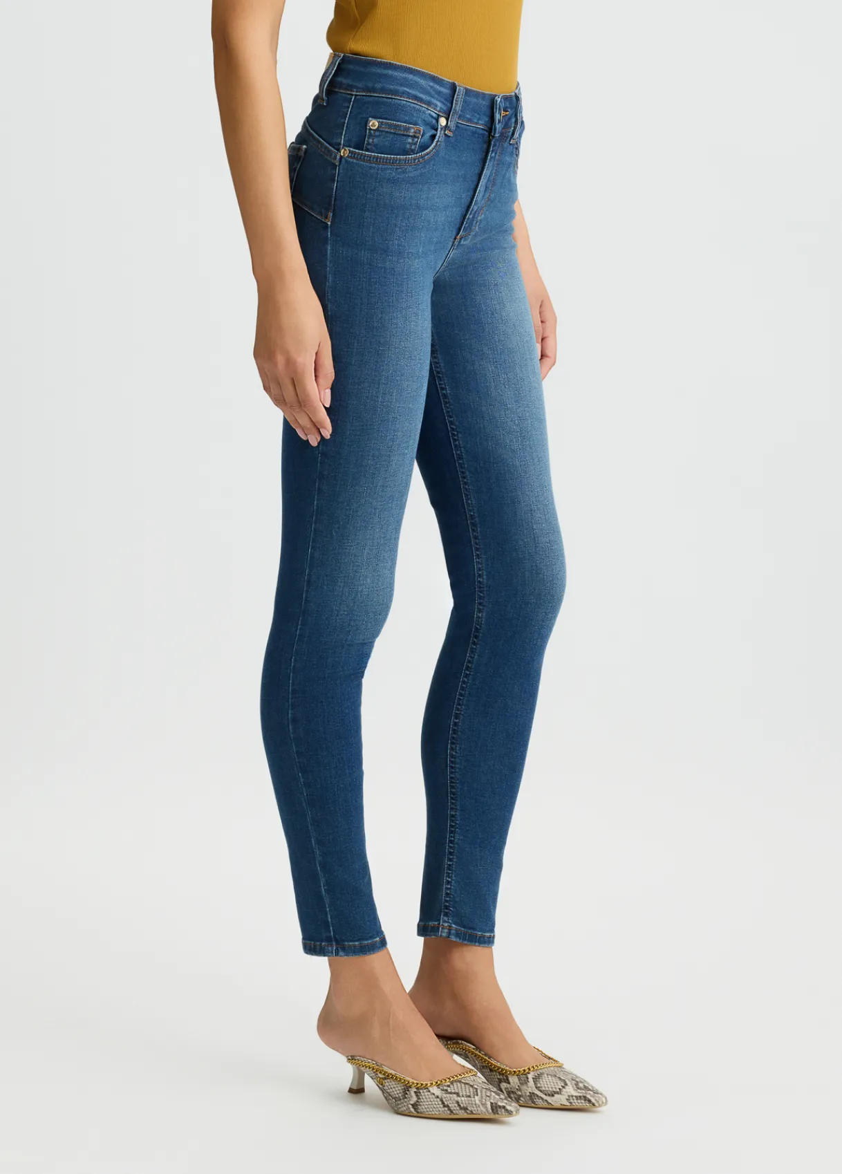 Liu Jo Jean skinny à taille haute|Femme Jeans Skinny