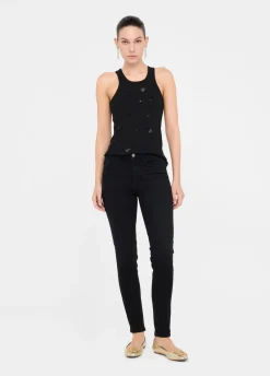 Liu Jo Jean skinny à taille haute|Femme Jeans Skinny