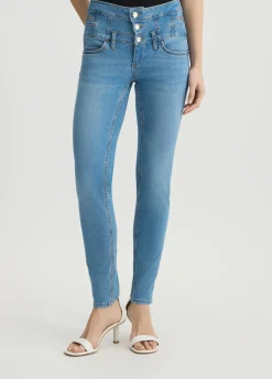 Liu Jo Jean skinny à taille haute|Femme Jeans Slim