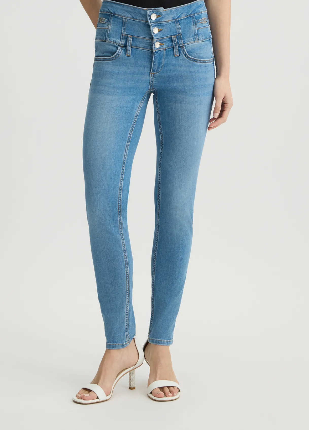 Liu Jo Jean skinny à taille haute|Femme Jeans Slim