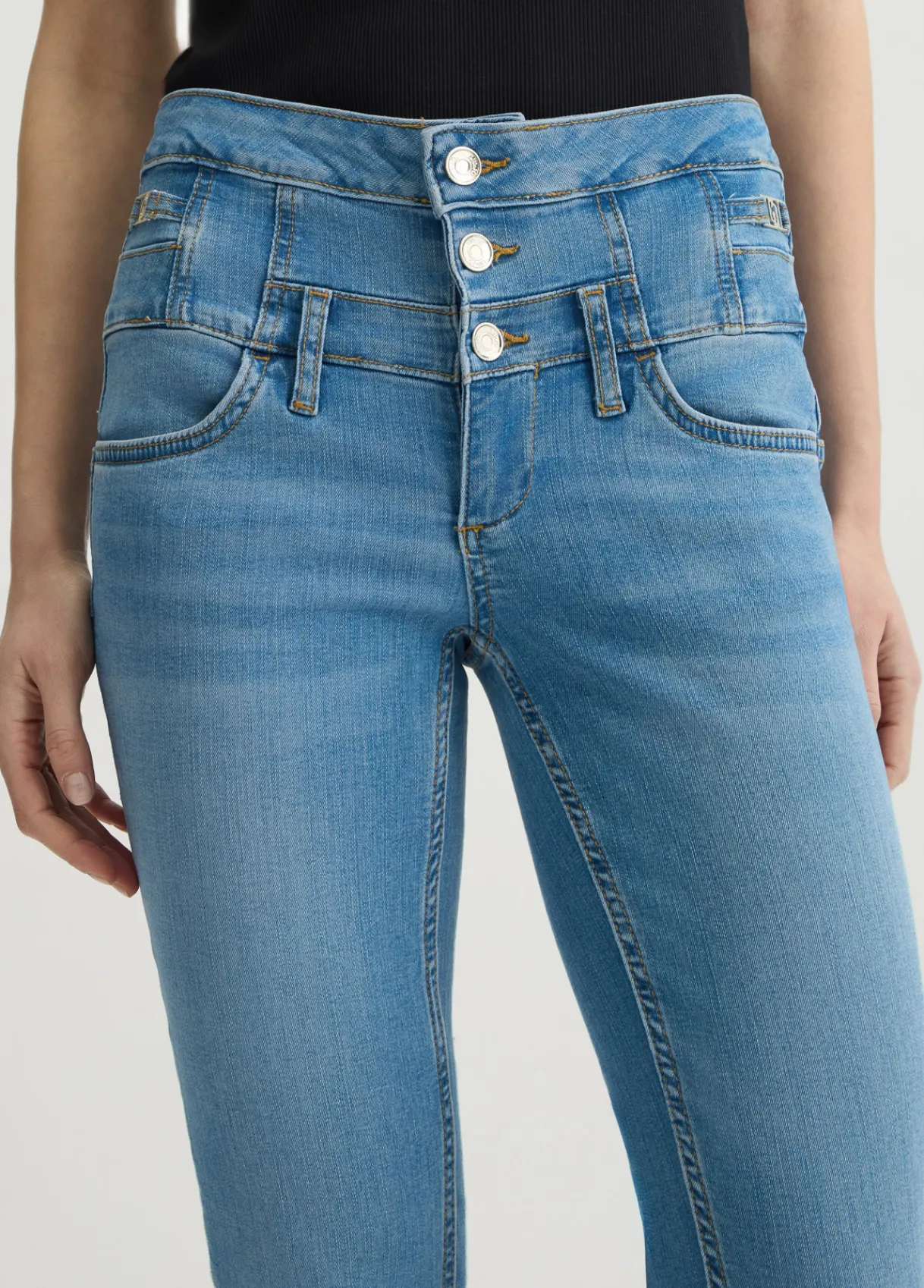 Liu Jo Jean skinny à taille haute|Femme Jeans Slim