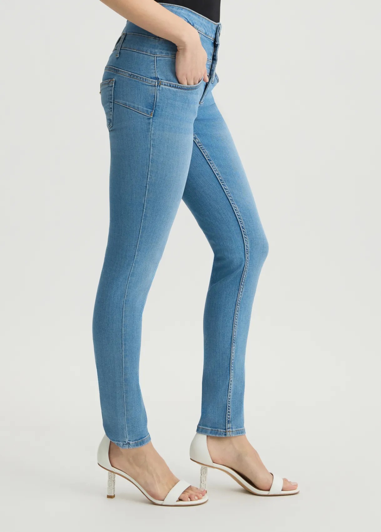 Liu Jo Jean skinny à taille haute|Femme Jeans Slim