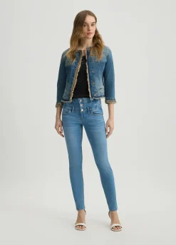 Liu Jo Jean skinny à taille haute|Femme Jeans Slim