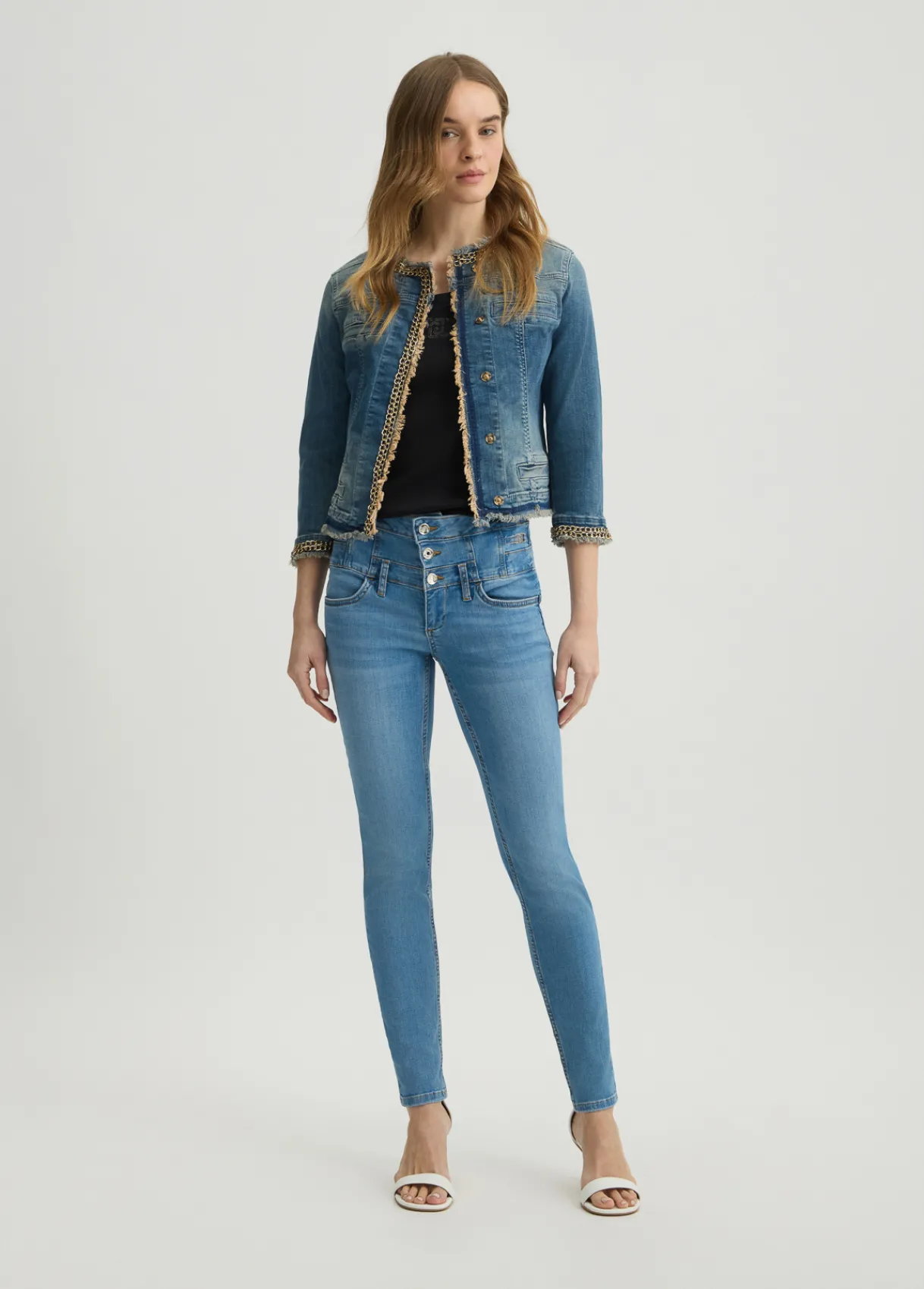 Liu Jo Jean skinny à taille haute|Femme Jeans Slim