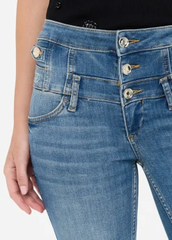 Liu Jo Jean skinny à taille haute|Femme Jeans Skinny