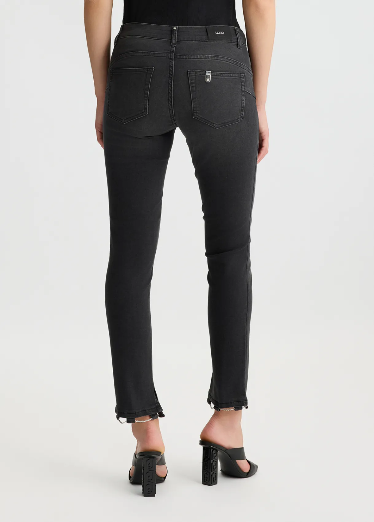 Liu Jo Jean skinny avec chaînes|Femme Jeans Skinny