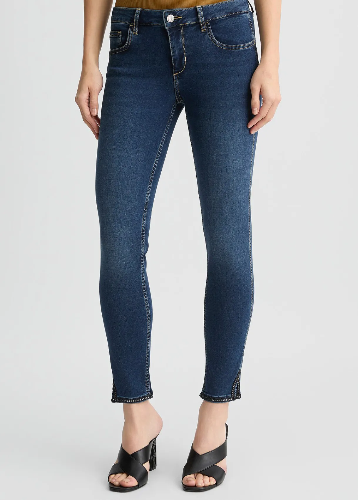 Liu Jo Jean skinny avec fente|Femme Jeans Skinny