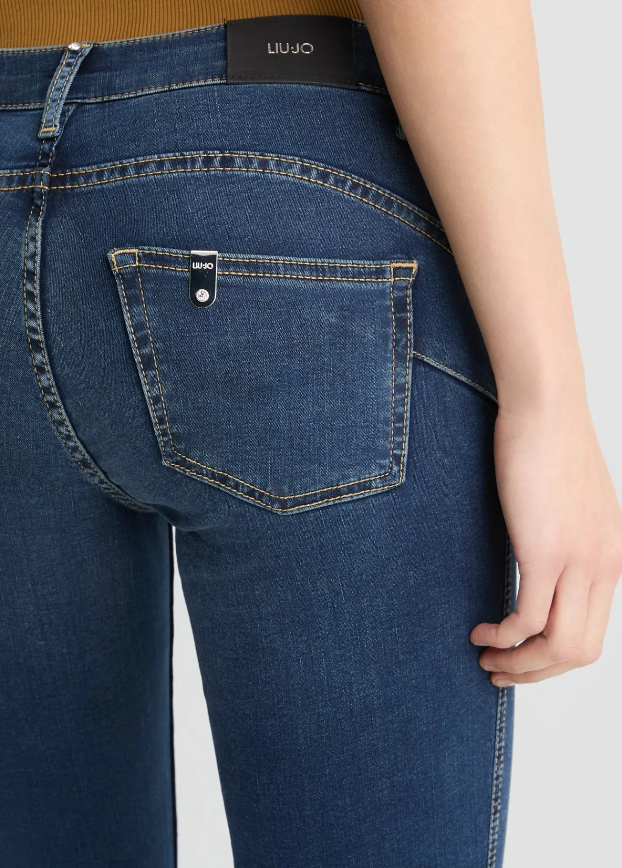Liu Jo Jean skinny avec fente|Femme Jeans Skinny
