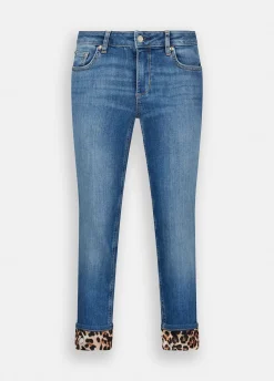 Liu Jo Jean skinny avec revers|Femme Jeans Skinny