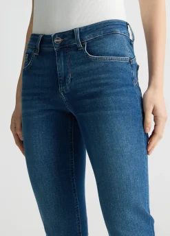 Liu Jo Jean skinny avec revers|Femme Jeans Skinny