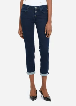 Liu Jo Jean skinny avec revers|Femme Jeans Skinny