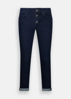 Liu Jo Jean skinny avec revers|Femme Jeans Skinny