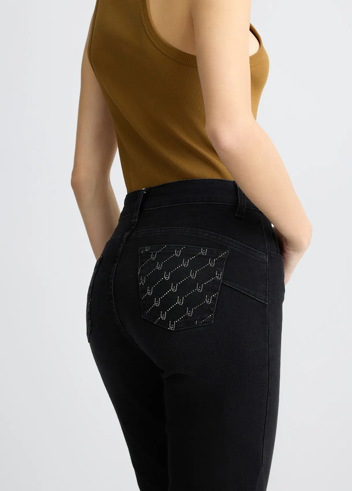 Liu Jo Jean skinny avec strass|Femme Jeans Skinny