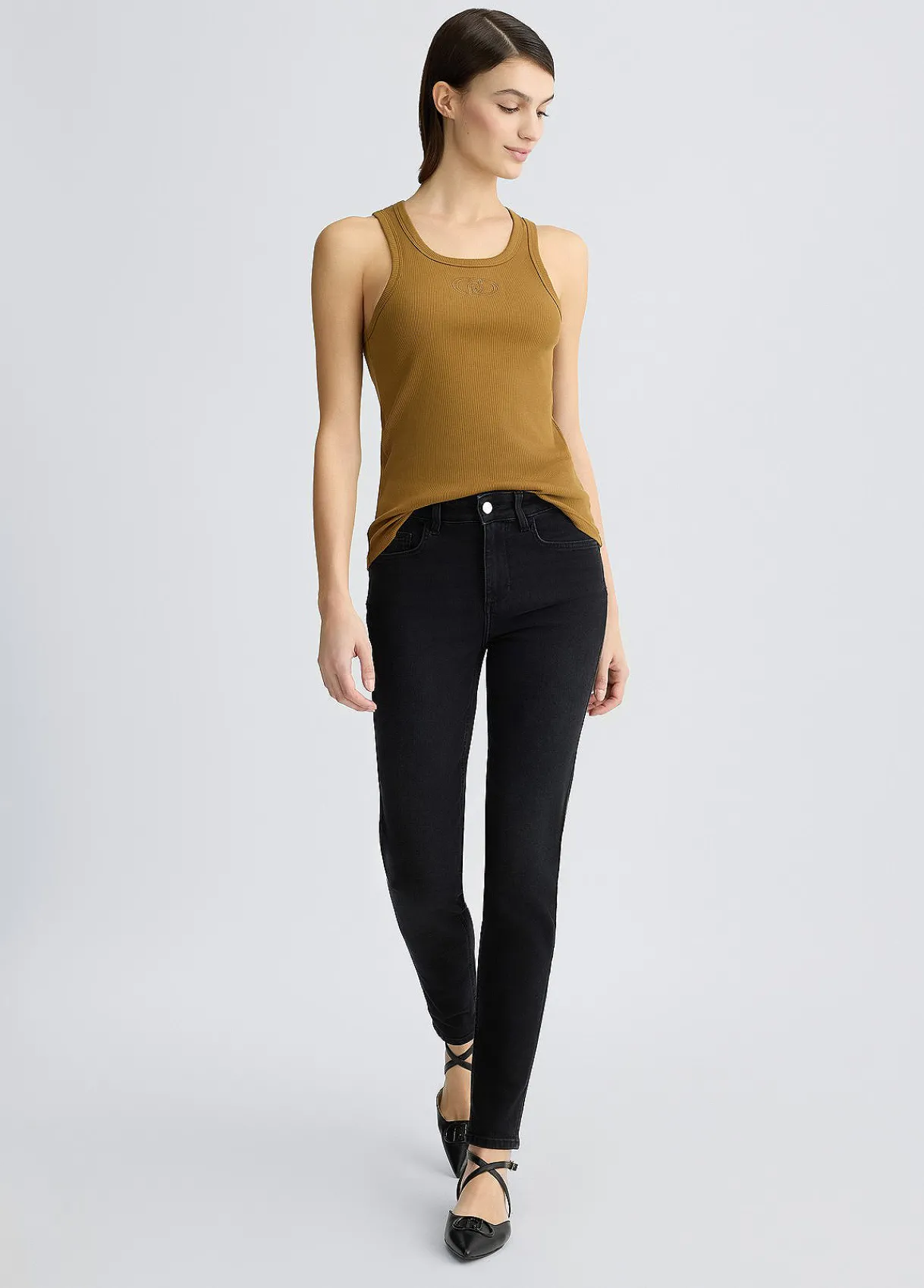 Liu Jo Jean skinny avec strass|Femme Jeans Skinny