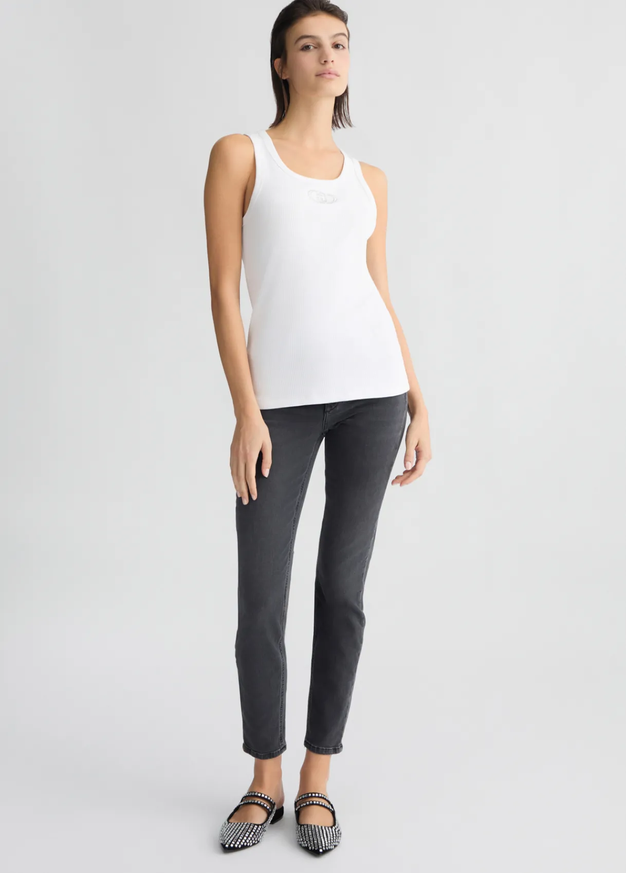 Liu Jo Jean skinny avec strass|Femme Jeans Skinny