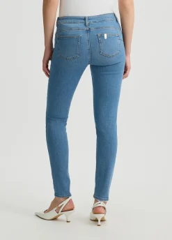 Liu Jo Jean skinny bottom up avec strass|Femme Jeans Skinny
